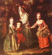 Sir Joshua Reynolds The Children of Edward Hollen Cruttenden oil painting artist
